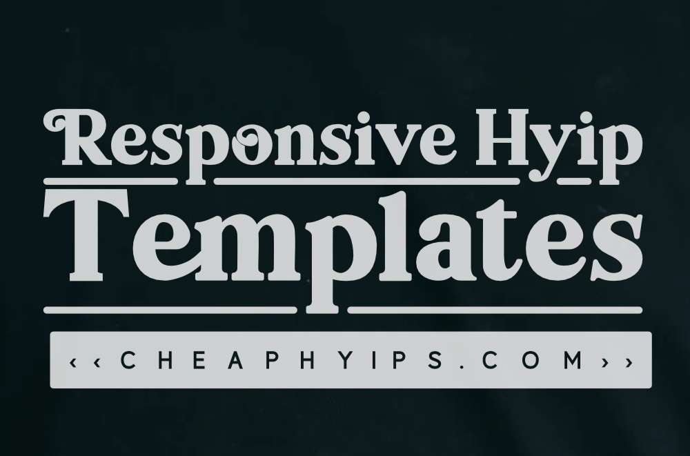 Cheap HYIP Templates | Responsive Hyip Templates