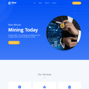 Download the free product Here, Add to cart and proceed to Download Deep Crypto Free WordPress Theme.