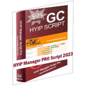 HYIP Manager Script PRO 2023 Nulled